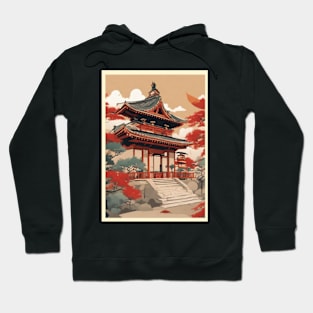 japan tokyo vintage travel tourism Hoodie